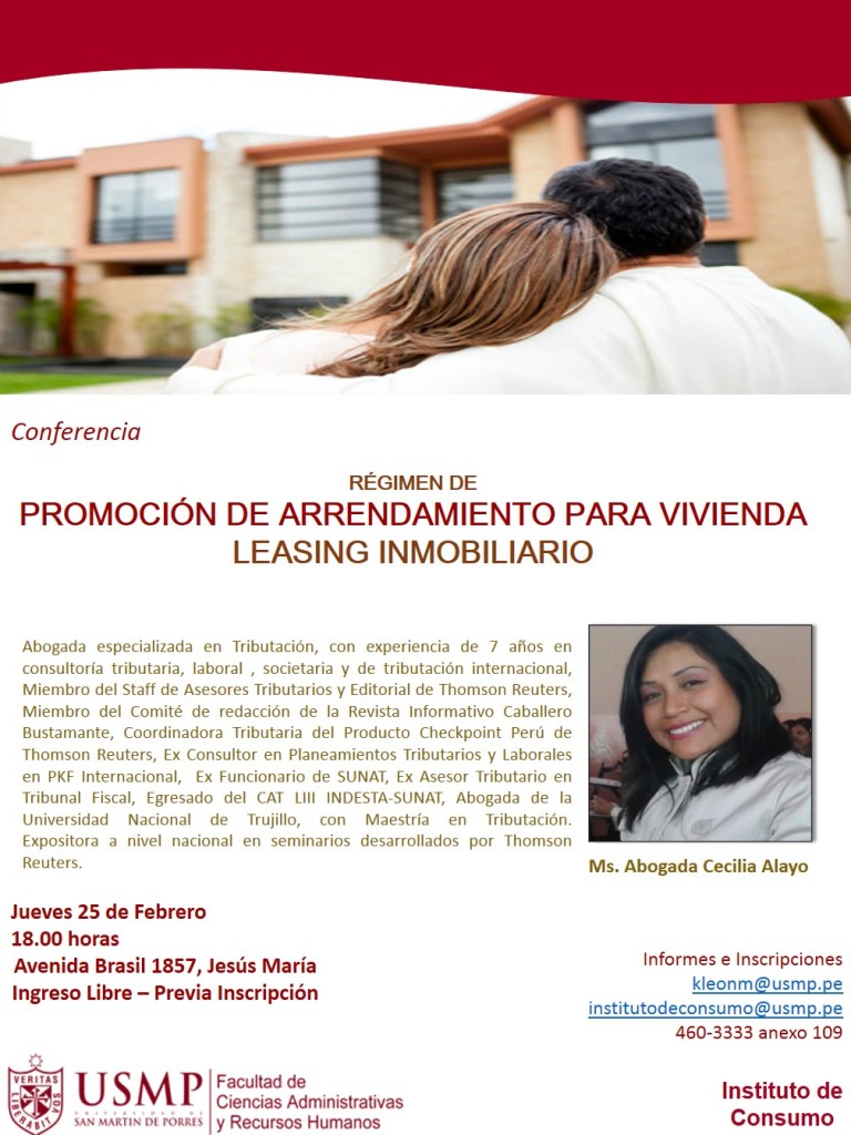 Conferencia - Cómo adquirir una vivienda